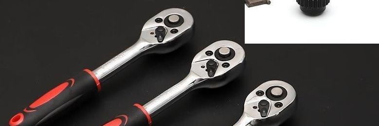 46-piece set of small ratchet wrenches, tool sockets, motorcycle ratchet wrenches, screwdrivers, and household appliance installation sockets