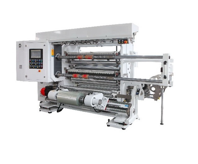 厂家直销 立式高速分切机、薄膜分切机、四伺服全自动高速分切机