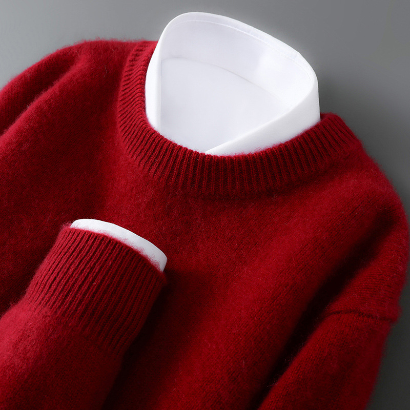 Rust red [round neck]