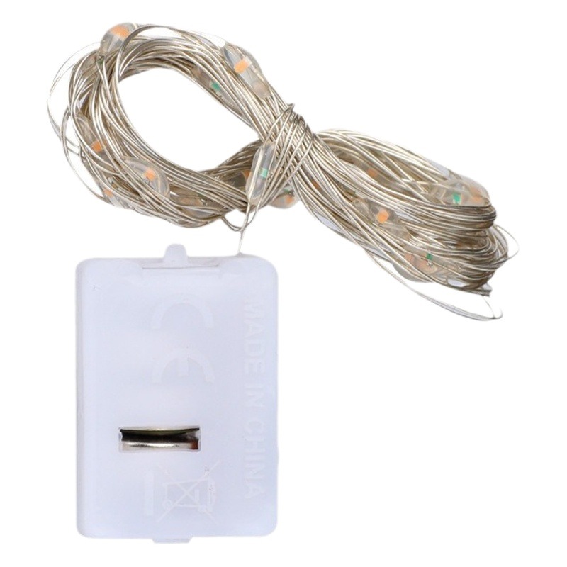 Gran cantidad y excelente precio en stock al por mayor chino Día de San Valentín flor material de embalaje ramo Paquete de regalo LED Cadena de luz de cristal