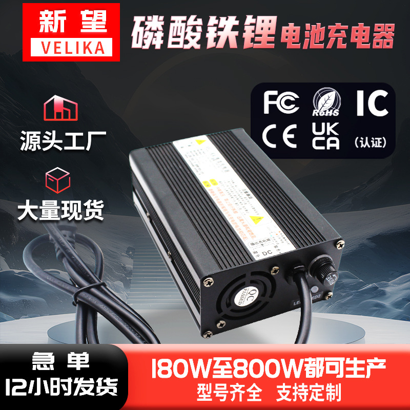 29.2V8A electric scooter two-wheel balance car smart charger 43 V.8 lithium iron phosphate battery charger