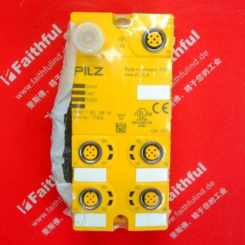 Pilz 773614 皮尔磁全新集线器模块 PDP67 F 8DI ION VA