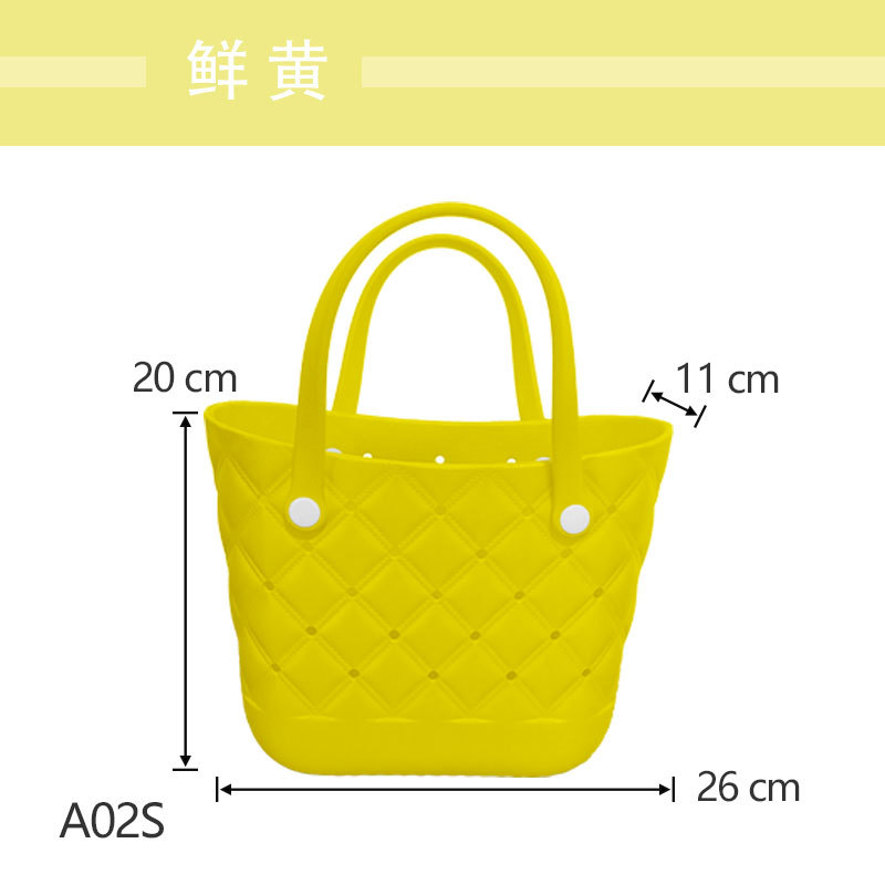 Bolso de playa bricolaje Eva nuevo moda hueco, impermeable portátil, mini bolso al aire libre bolsa Dongdong