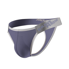 錦綸外貿男士內褲 細帶空臀性感男士丁字褲 時尚C字一片T褲B1181#