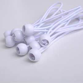 厂家户外帐篷固定专用松紧绳 防风固定拉绳捆绑扎束带 球头弹力绳