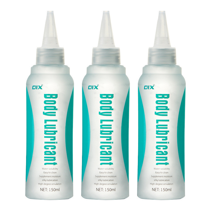 Oix150ml lubricante soluble en agua para hombres retrículo anal masturbación pareja lubricante corporal humano al por mayor image 2