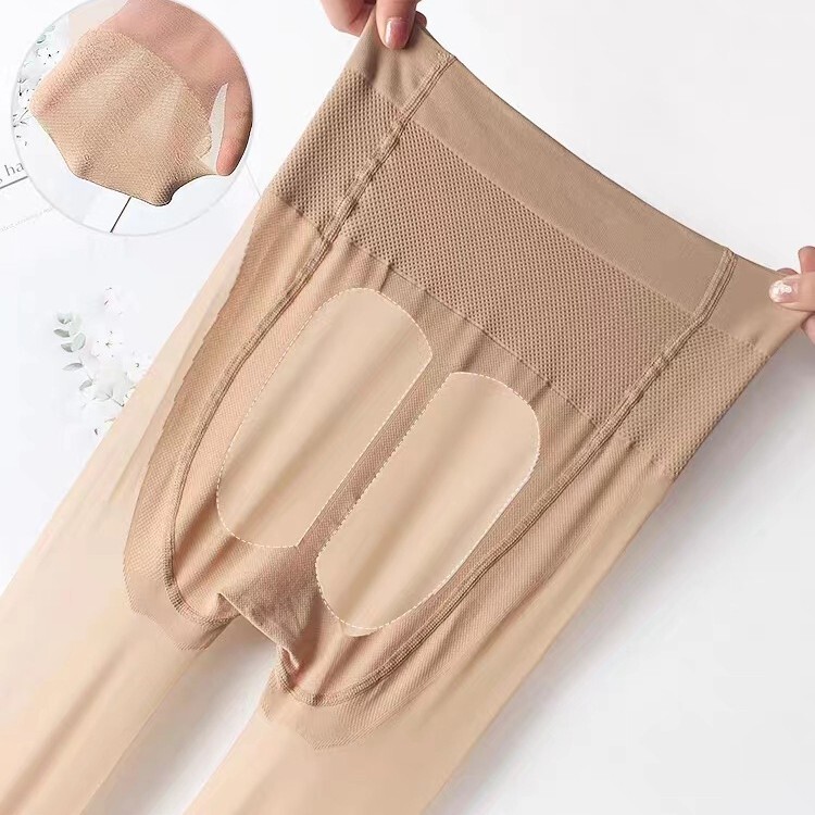 Peach hip apple socks women belly hip thin stockings spring and summer bottoming pantyhose anti-hook silk skin socks wholesale