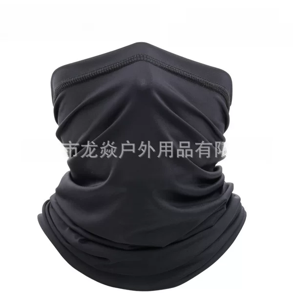 Ice Silk Sunscreen Headgear Scarf Summer Outdoor Riding Triangle Towel Breathable Sunscreen Face Protection Neck Riding Mask