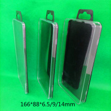 现货钢化玻璃膜包装手机钢化膜一片装二片装三片装塑料透明包装盒