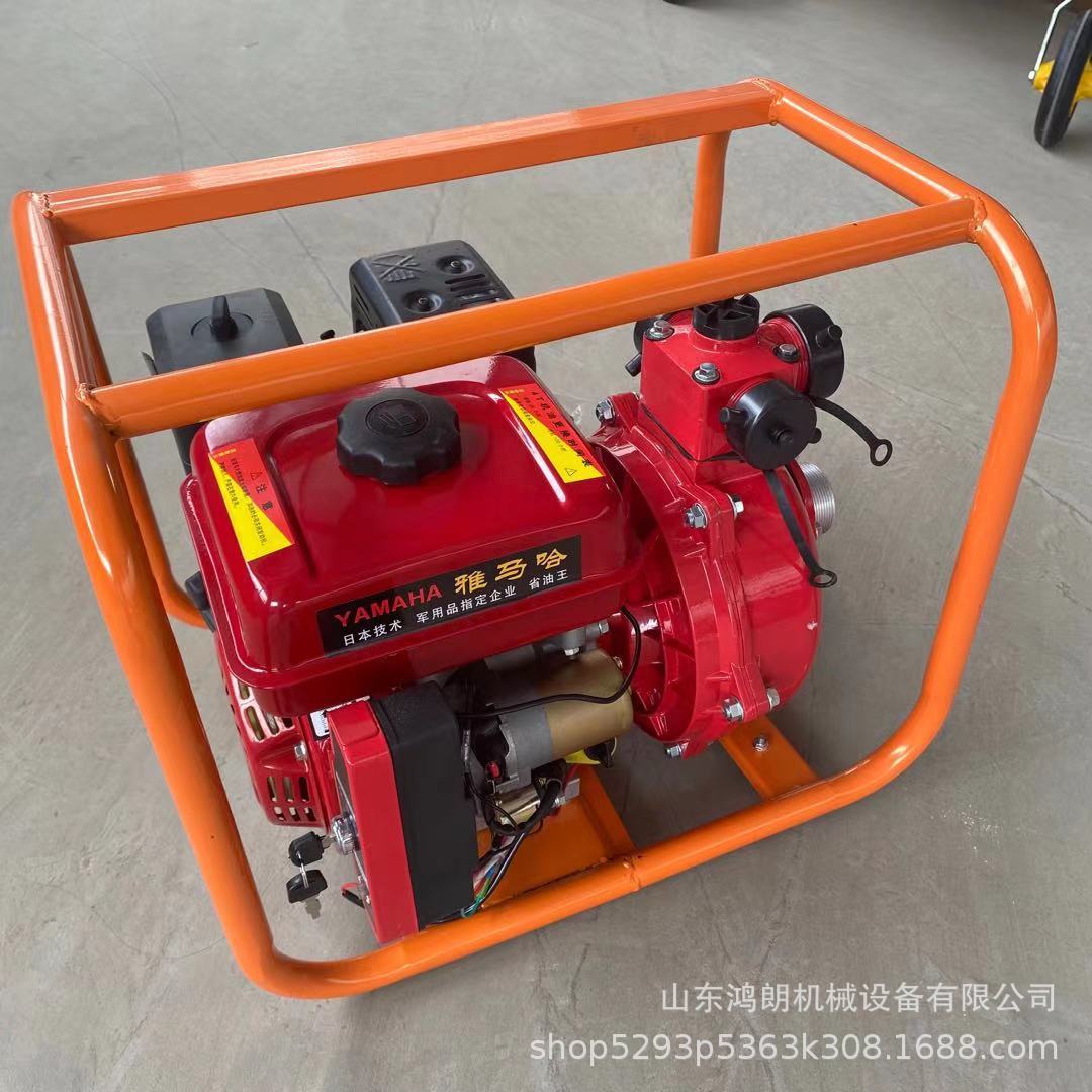 化粪池排污泵 3寸4寸农用灌溉汽油抽水机 大流量地下室抽水泵