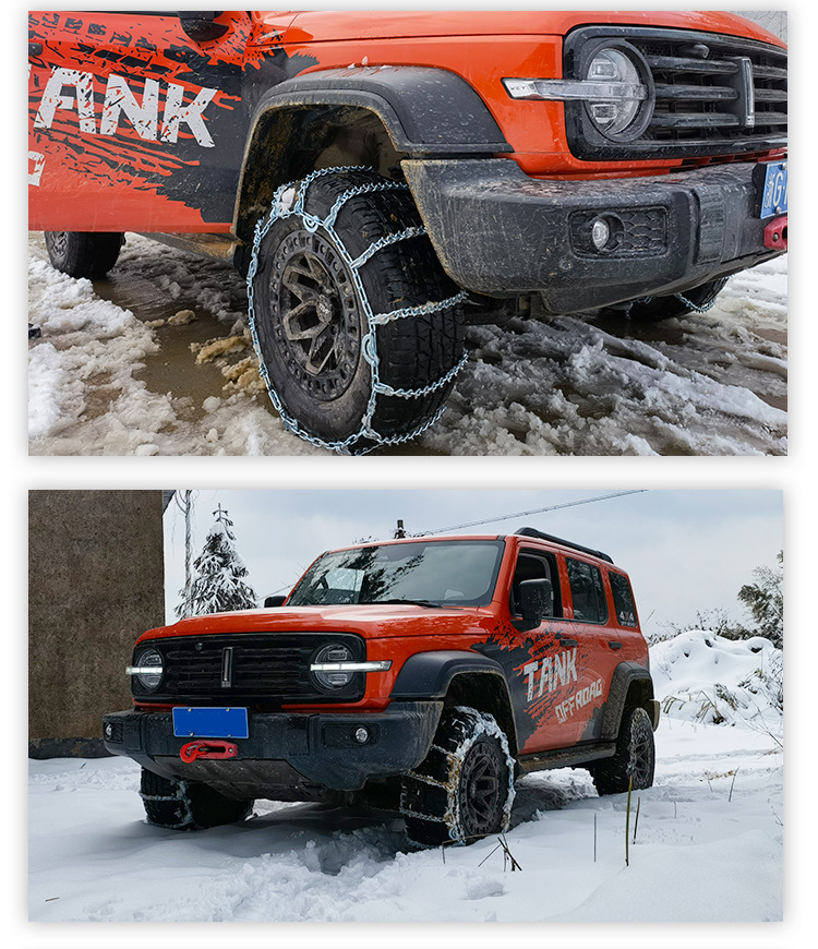 Beru Manufacturer Wholesale Series Anti-Skid Chain Wrangler Tank Pickup Truck Off-Road Vehicle Special Tire Snow Chain