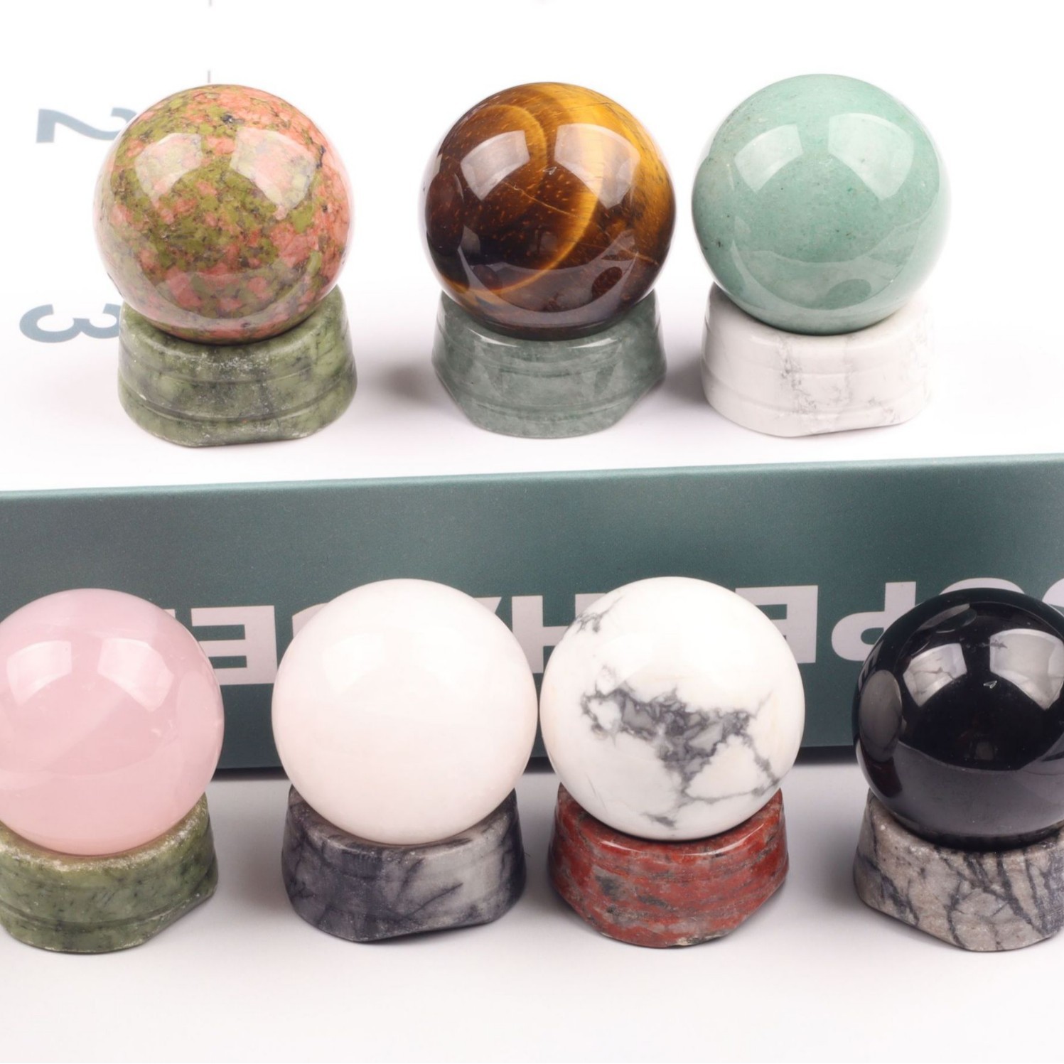 Natural ore jade, diffuser, incense stone, wholesale, 3cm