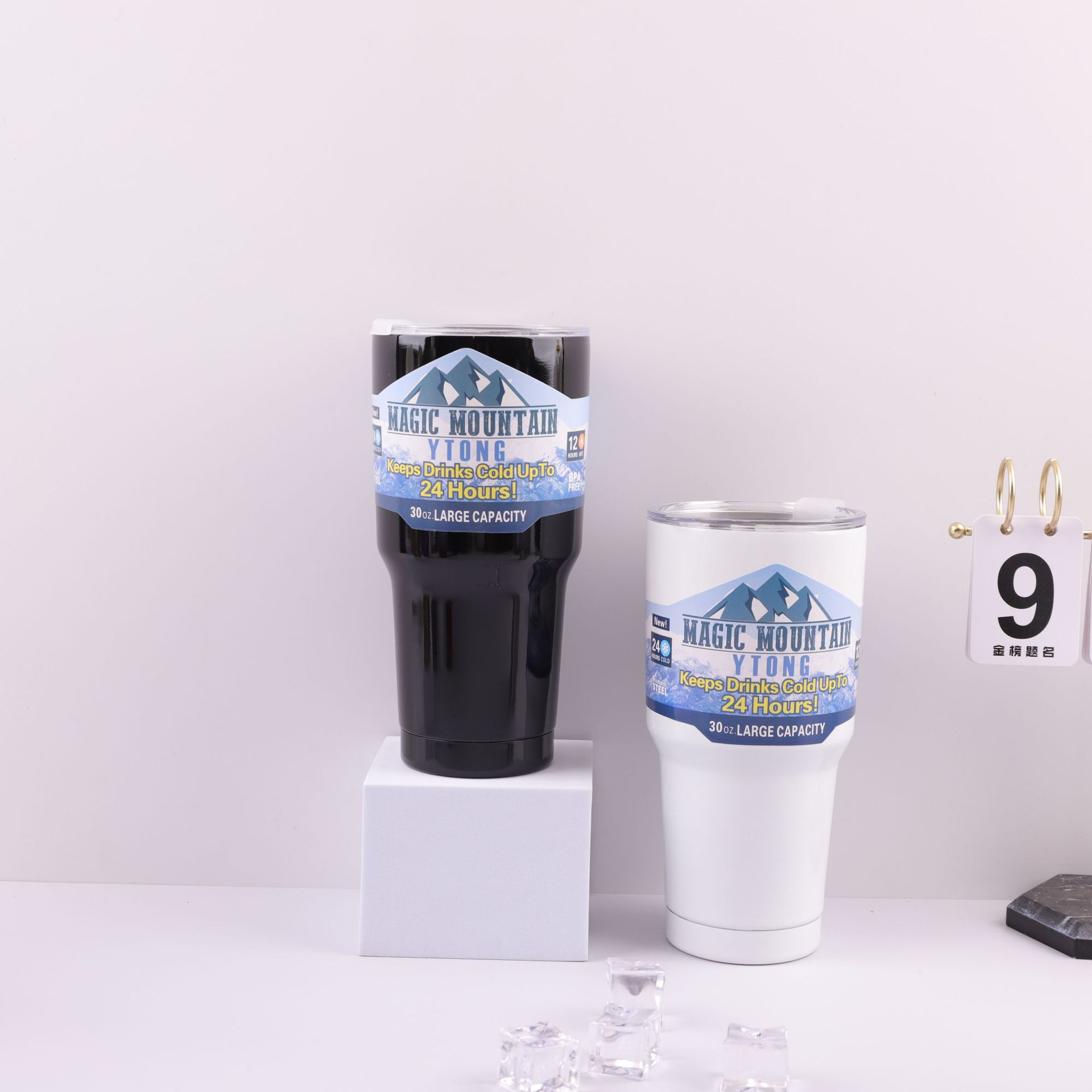 Comercio exterior transfronterizo helado taza de acero inoxidable taza de vacío 30oz taza de coche de gran capacidad taza de cerveza taza de regalo