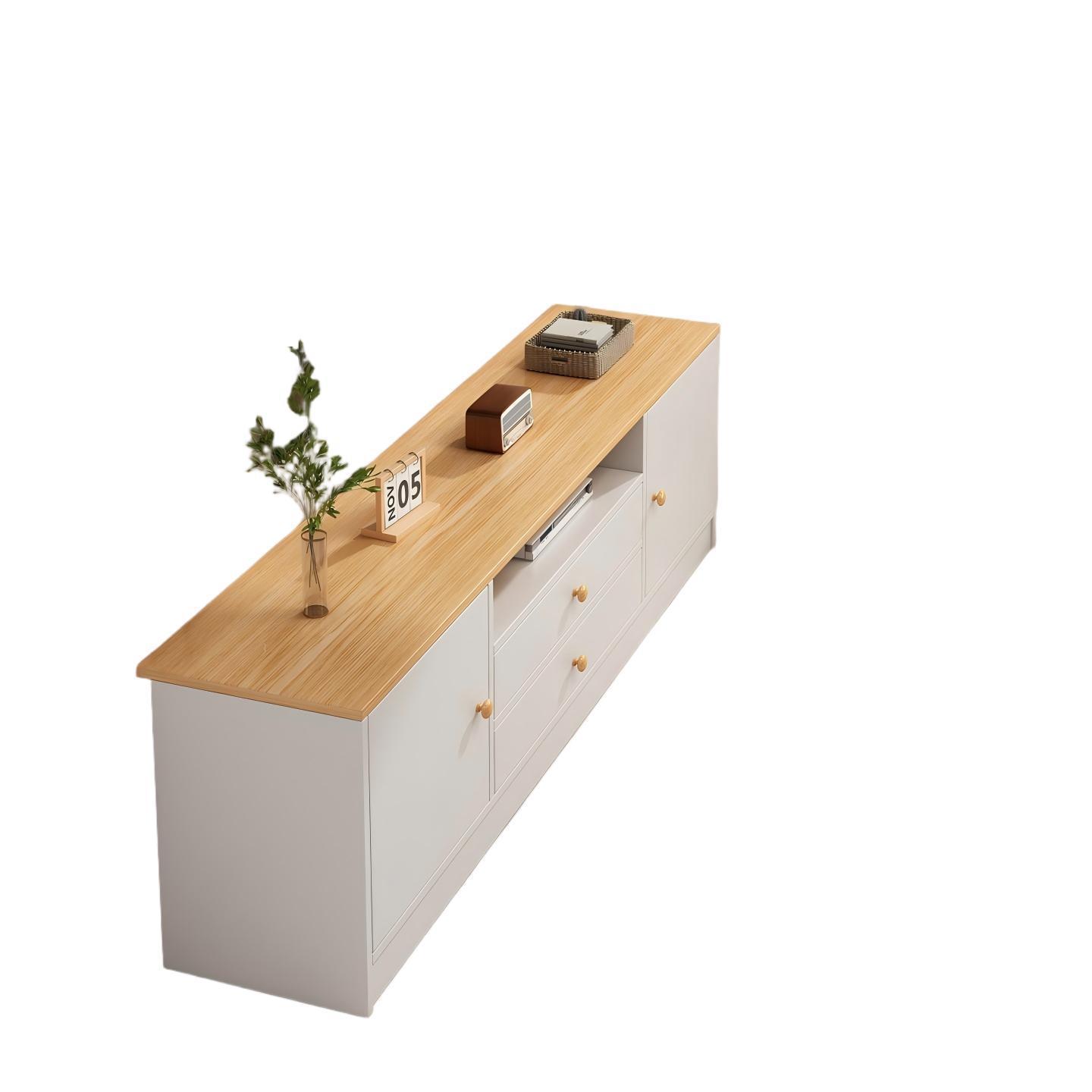 Gabinete de televisión de piso al suelo, nuevo armario de almacenamiento para dormitorios domésticos, distribución transfronteriza de gabinetes de televisión de sala de estar de alto nivel