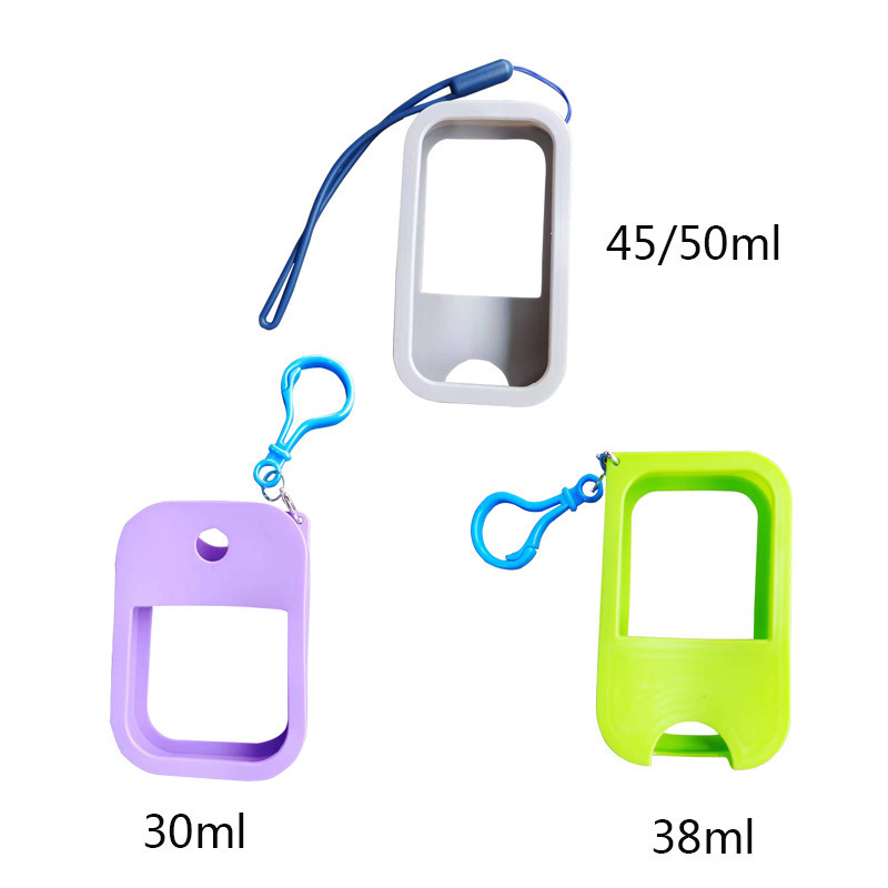 30 45mll卡片瓶瓶硅胶套东莞硅胶源头工厂家批发销化妆水便携佩戴