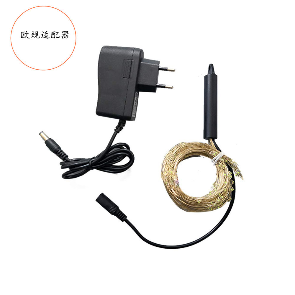 Selección estricta nuevo árbol solar lámpara de ratán LED lámpara de alambre de cobre cadena patio decoración caballo cola lámpara creativa regadera lámpara línea