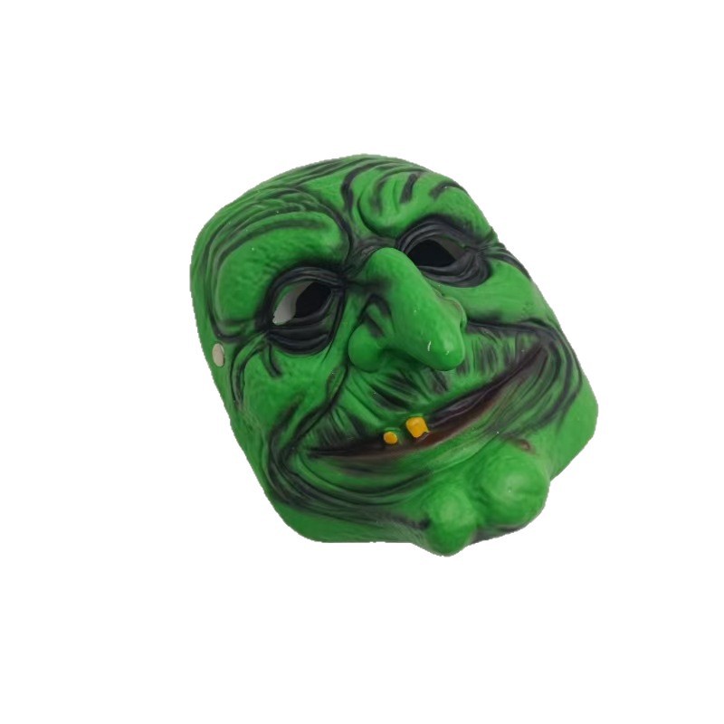 Halloween Rojo Demonio Verde Conjunto de máscaras de estilo de terror Accesorios de disfraz de fiesta Decoración de la casa embrujada image 5