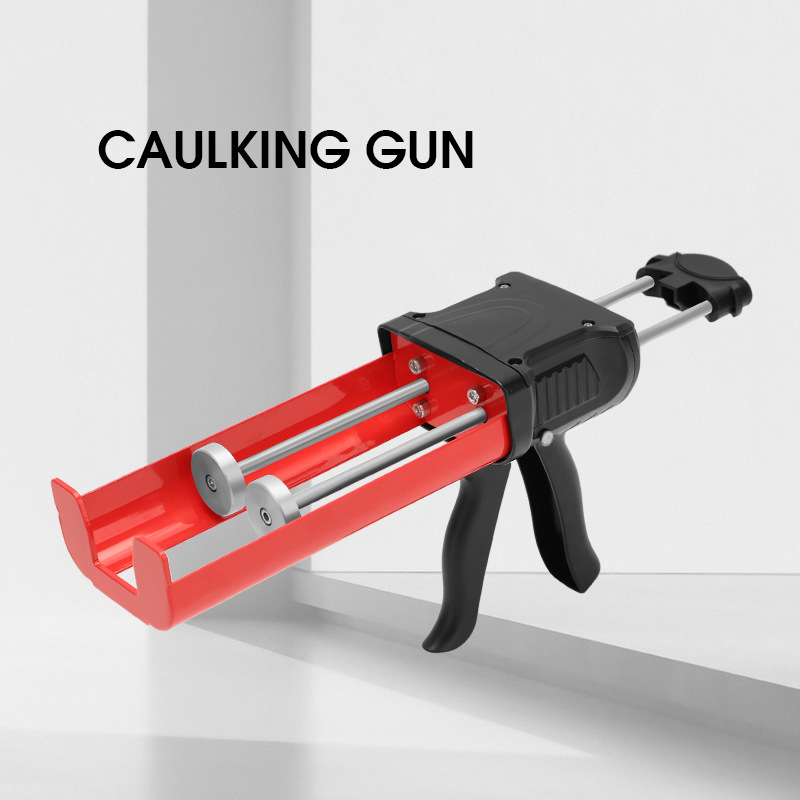 厂家直供双管助力胶枪家用省力玻璃填缝枪压胶枪打胶水器