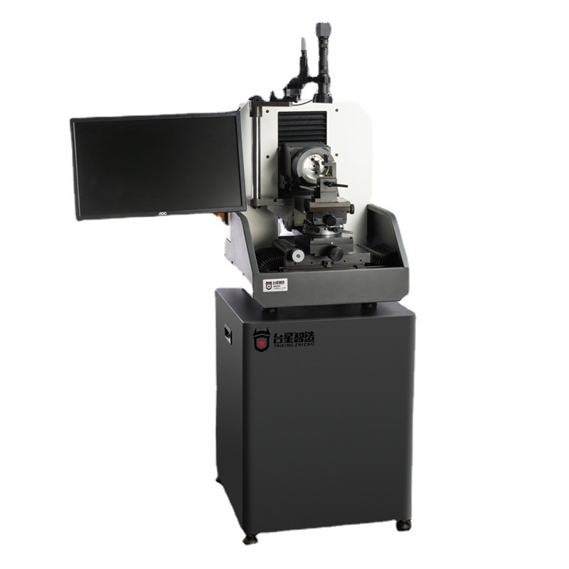 Máquina rectificadora de herramientas de torneado inteligente Taixing CNC soldadura de acero de tungsteno hoja de aleación dura rectificadora de ángulo R máquina de afilado de arco