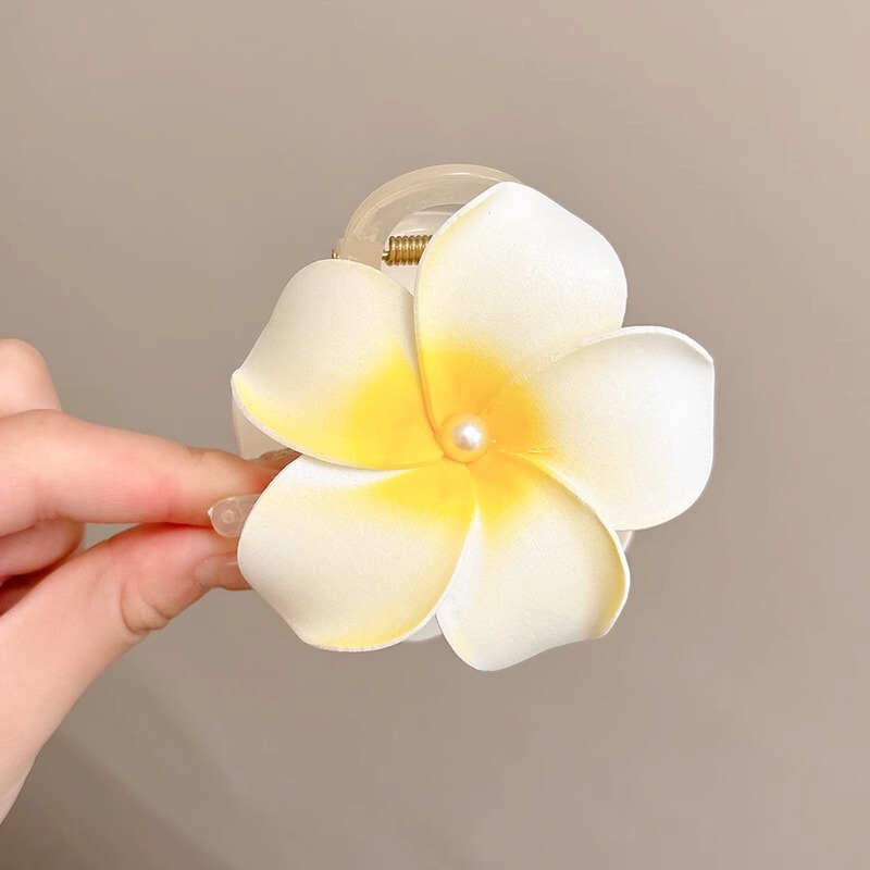 夏の海辺の花のヘアピン、多用途の甘い女の子のヘアピン、花のヘアピン、後頭部のヘアピン、女性用のファッショナブルなヘアアクセサリー|undefined