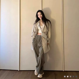 挂饰挂件;休闲裤;女士卫裤