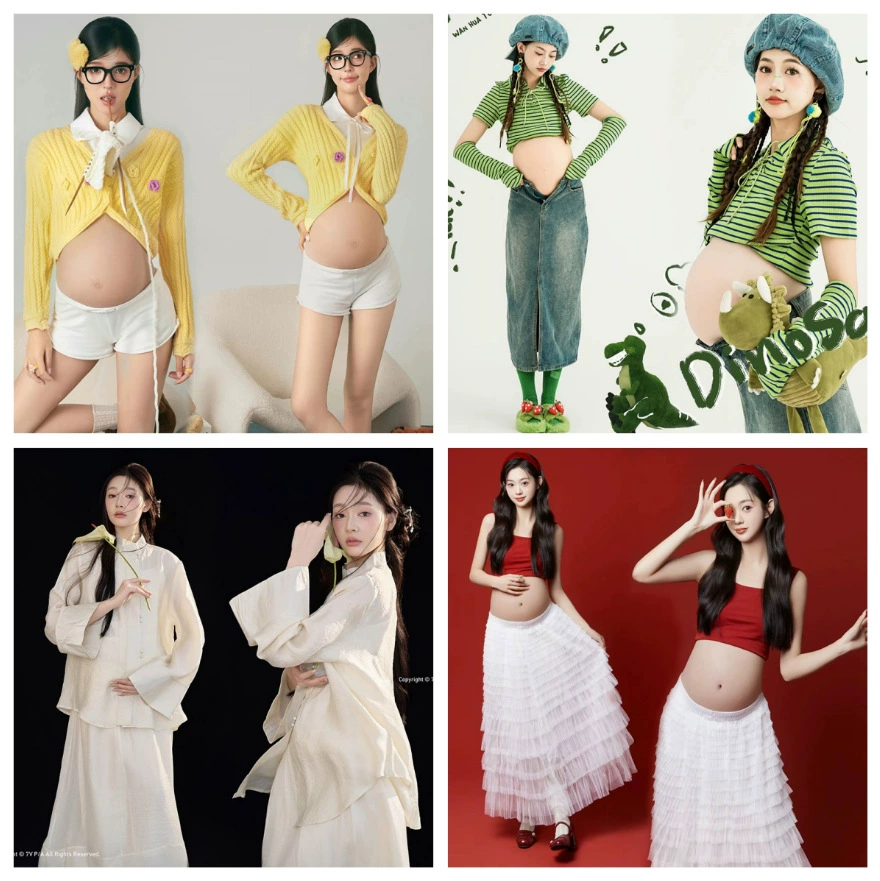 Cute fresh photography props for photo sessions for pregnant for mother and baby