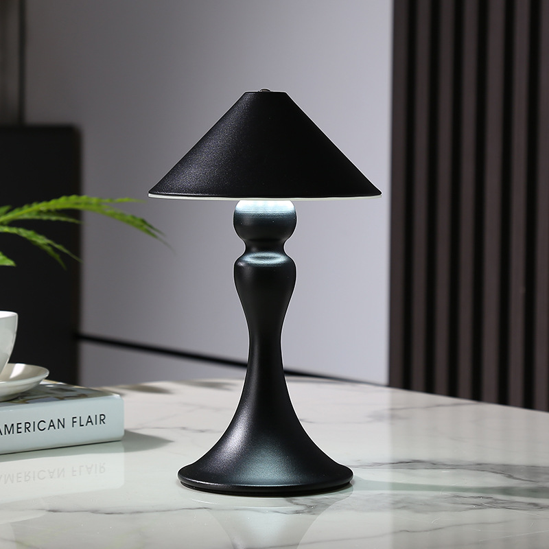 跨境充電檯燈led酒吧清吧餐廳咖啡廳創意裝飾氛圍觸摸桌燈小夜燈