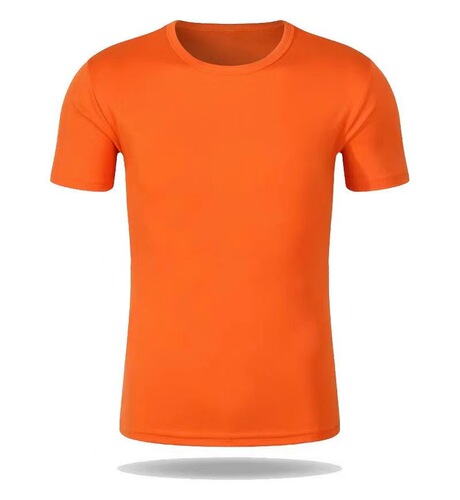Customized summer ice silk quick-dry round neck t-shirt for advertising shirts, cultural shirts, workwear, group clothing with printed logo