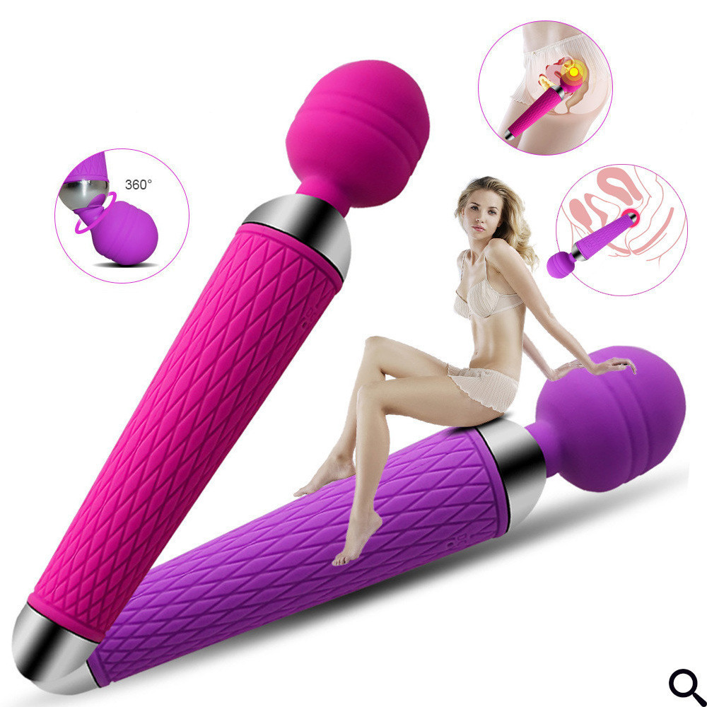Female AV vibrating rod massager G-spot vibrator adult novelty product foreign trade manufacturer wholesale dropshipping one piece