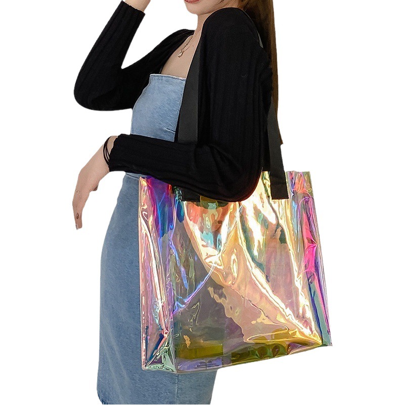 Bolso de PVC transparente ins estilo boda caramelo bolsa de regalo de cumpleaños de los niños bolsa de regalo de Navidad image 1