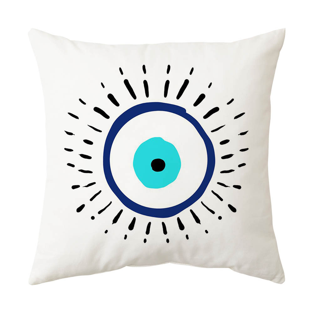 Capa de almofada evil eye almofada decorativa macia para sofá_voghion.com