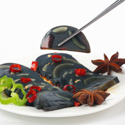 【一件代发】神丹无铅工艺松花皮蛋肠300g*4根