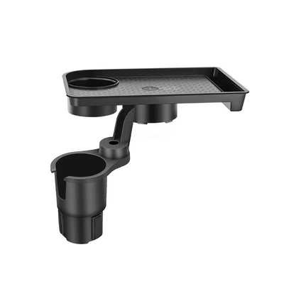 Car Tray, Water Cup Holder, Dinner Plate Storage Rack, Car Co-Pilot Beverage Small Table, Rear Snack Mobile Phone Holder (Car phone holder) - qy62