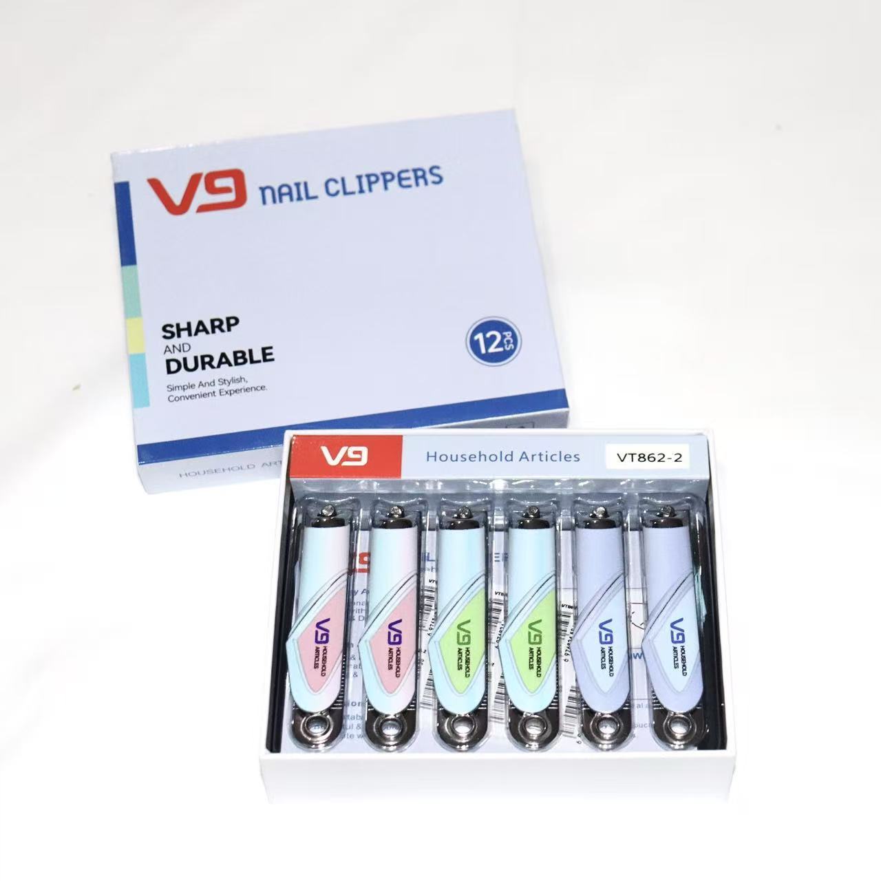 Jinda V9 Vt862-2 Nail Clippers Premium Large Flat-Edge Nail Cutter with Free Shipping for Hard Nails