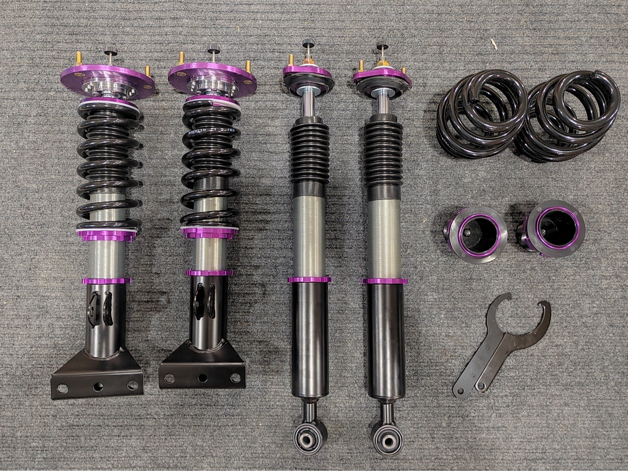 Modified Coilover Shock Absorbers Suitable for Bmw Coilovers Car Chassis Coil Cross-Border Supply E36