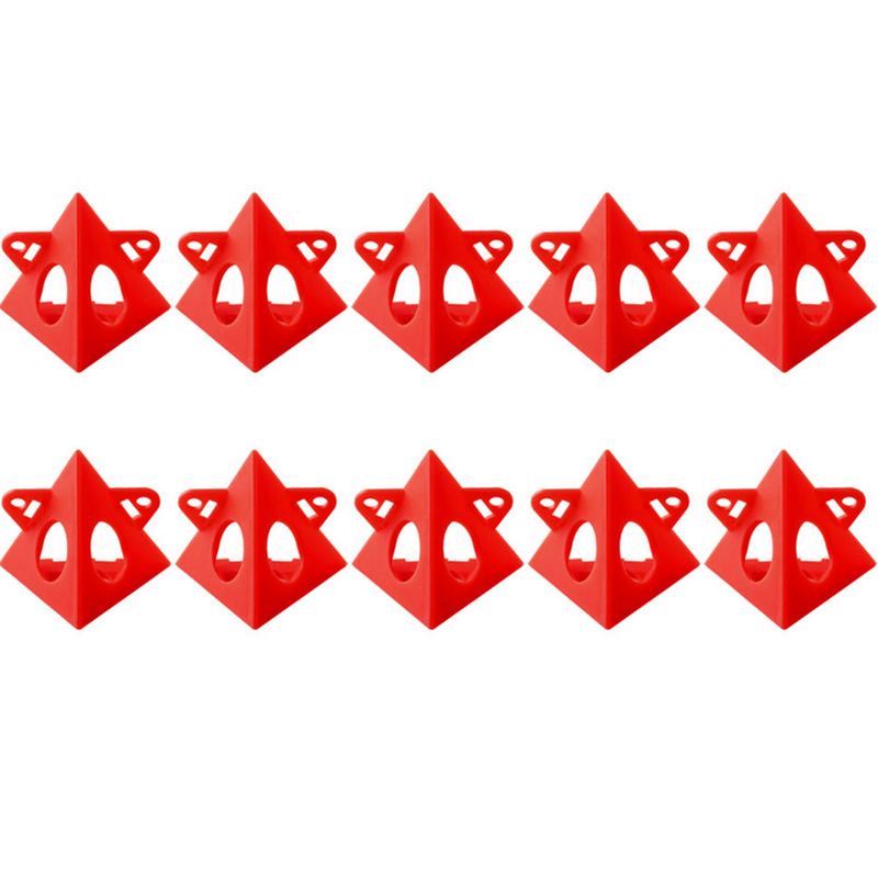 Soporte de carpintería en forma de pirámide 50*60mm amarillo plástico aceite arte tablero de dibujo pintura spray triángulo soporte