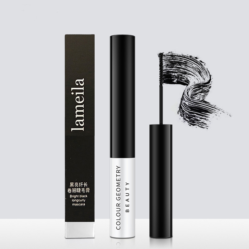 Lamela Mascara Is Long and Curled, Not Easy to Smudge, Lengthened and Slender, Natural and Thin Brush Head