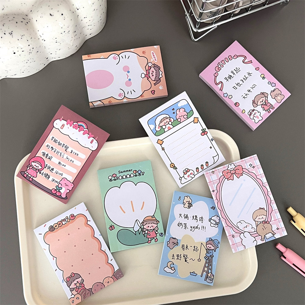 1 Piece Paper Brick School Paper Vacation Sticky Note display picture 3