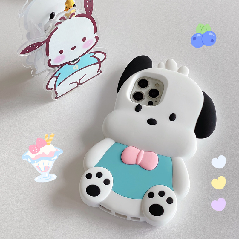 Three-dimensional Meng Padchard for iPhone14promax/12/xsmax mobile phone case Apple X/XR/11/1