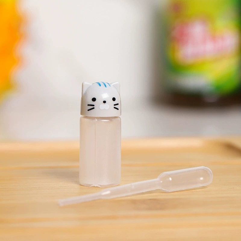 Japanese kitchen organizes salad sauce tomato sauce bottle mini portable sauce bottle plastic seasoning squeeze sauce bottle