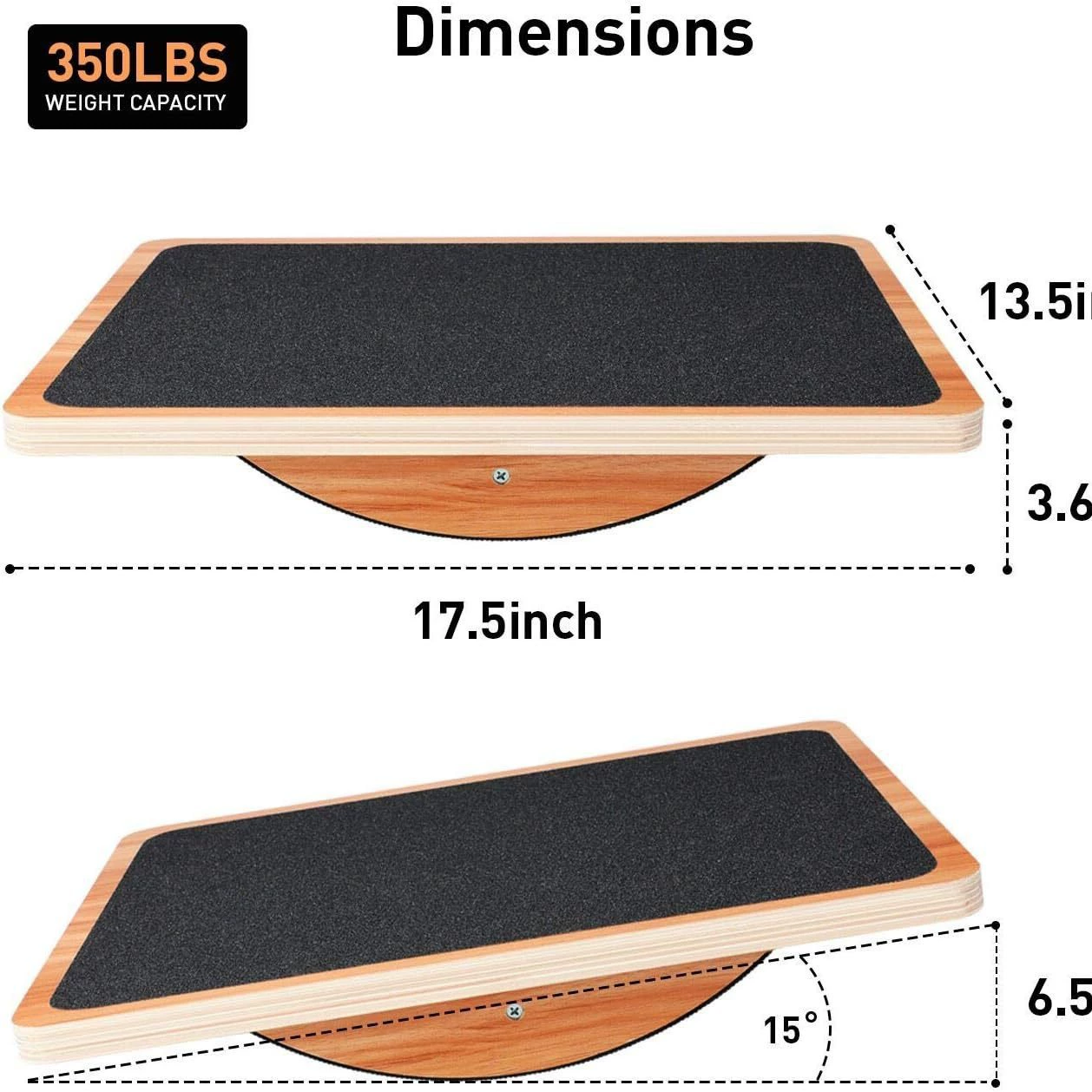 Деревянная качающая доска для упражнений на баланс, нескользящая роликовая доска, портативная доска-качалка, упражнения для йоги, поделки для тела