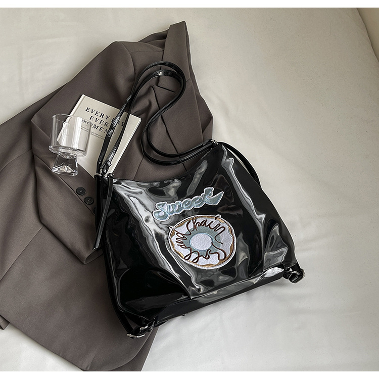 Trendy Multiple Back Methods Large Capacity for Women 2024 New Bags Letter Commuter Shoulder Bag Student Backpack_voghion.com