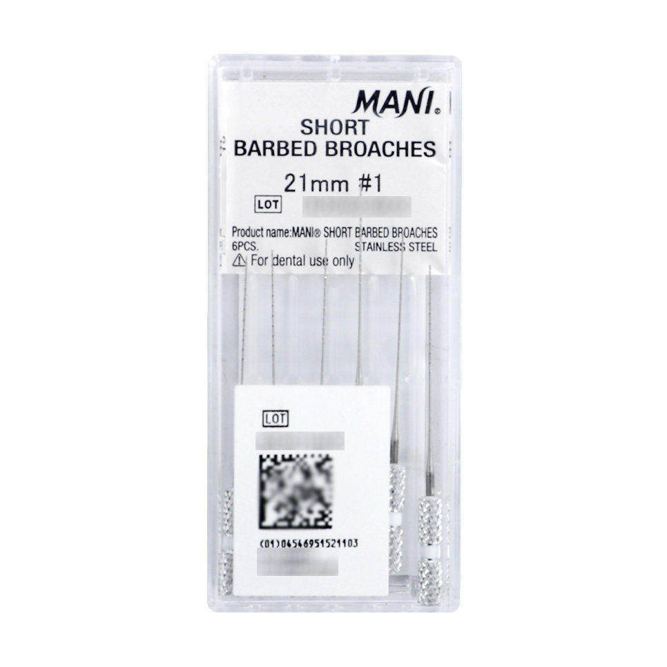 Material dental Mani Mani aguja dental de algodón sonda dental sin Mango aguja nerviosa con mango aguja de extracción de médula ósea aguja de lavado de médula ósea Lima oral