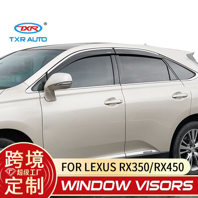 Para Lexus RX350, protector de lluvia 450, protector de lluvia, Lexus rx Window Visors