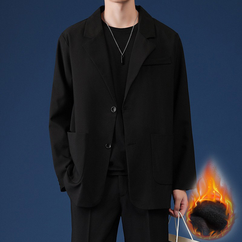 Primavera y otoño chaqueta de traje casual hombre DK blusa de moda coreana multifuncional chaqueta de traje pequeño chaqueta