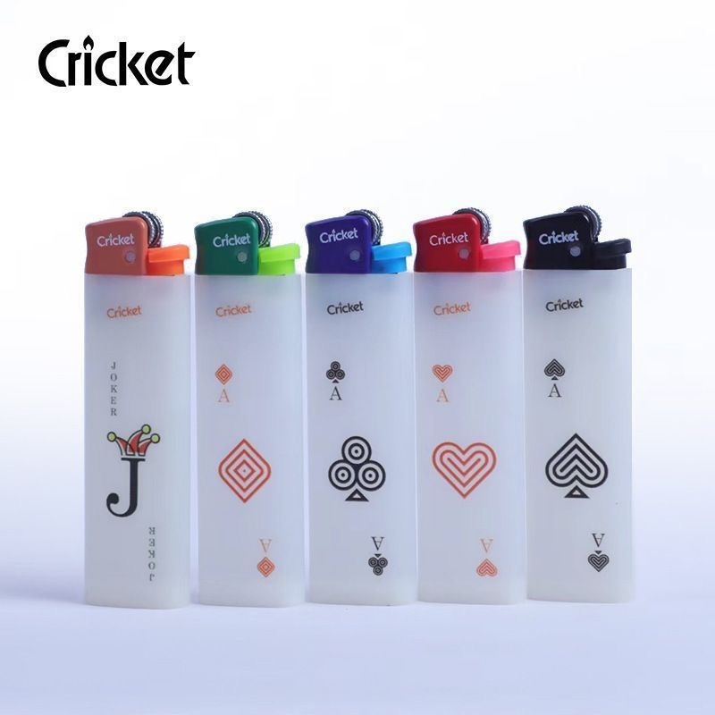 Cricket草蜢一次性打火机创意糖果色网红爆款耐用防爆砂轮打火机|undefined
