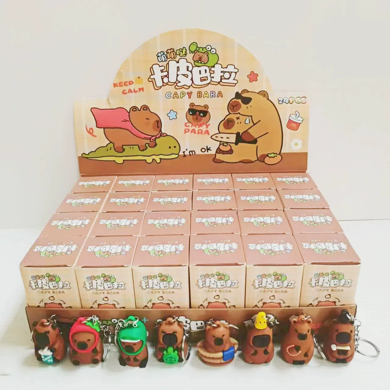 24 в большую игру Blind Box Capibara