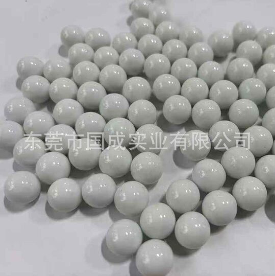 13MM White Porcelain Glass Beads Marbles Di Di Mate Marbles Machine Game Machine Special Rust-free 13mm White