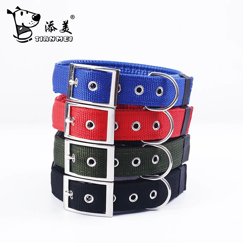 Принадлежности для домашних животных Цинковый сплав глаз пряжка мягкая кожа с ошейником, регулируемым для маленьких и больших собак