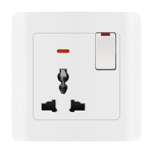 Switch Power Supply Socket Panel Home 86 Type Flush Mount Panel British Five Hole Wall Power USB Socket Panel